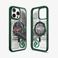 ACS09810 - iPhone 16 Pro Max Case c11 Series Scotsman Fir Edition (MagFit) in Scotsman Fir showing the back, inner and sides