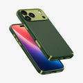 ACS09608 - iPhone 17 Pro Max Nano Pop Hybrid (MagFit) in Avo Green showing the back, side and partial front