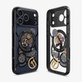 ACS10408 - iPhone 17 Pro Series Case c11 Series Chronos Edition (MagFit) showing the back, sides and inside of case