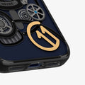 ACS10407 - iPhone 17 Pro Max Series Case c11 Series Chronos Edition (MagFit) showing the back zoomed in on c11 logo