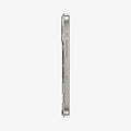 ACS06722 - iPhone 15 Pro Case Ultra Hybrid S (MagFit) in crystal clear showing the side