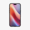 ACS08197 - iPhone 16 Case Ultra Hybrid in Crystal Clear showing the front