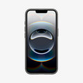 ACS09532 - iPhone 16e Case Liquid Air in Marble Gray showing the front