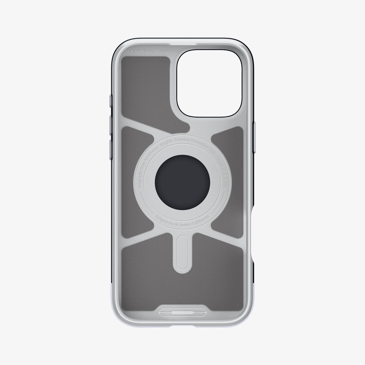 ACS08018 - iPhone 16 Pro Max Case Classic C1 (MagFit) in Graphite showing the inner case