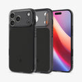 ACS10078 - iPhone 18 Pro / iPhone 17 Pro Ultra Hybrid T (Mag Fit) in Matte Black showing the back, front and inside