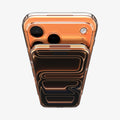 ACS10468 - iPhone 18 Pro Max / iPhone 17 Pro Max Ultra Hybrid T (Mag Fit) in Glossy Orange showing front and back camera
