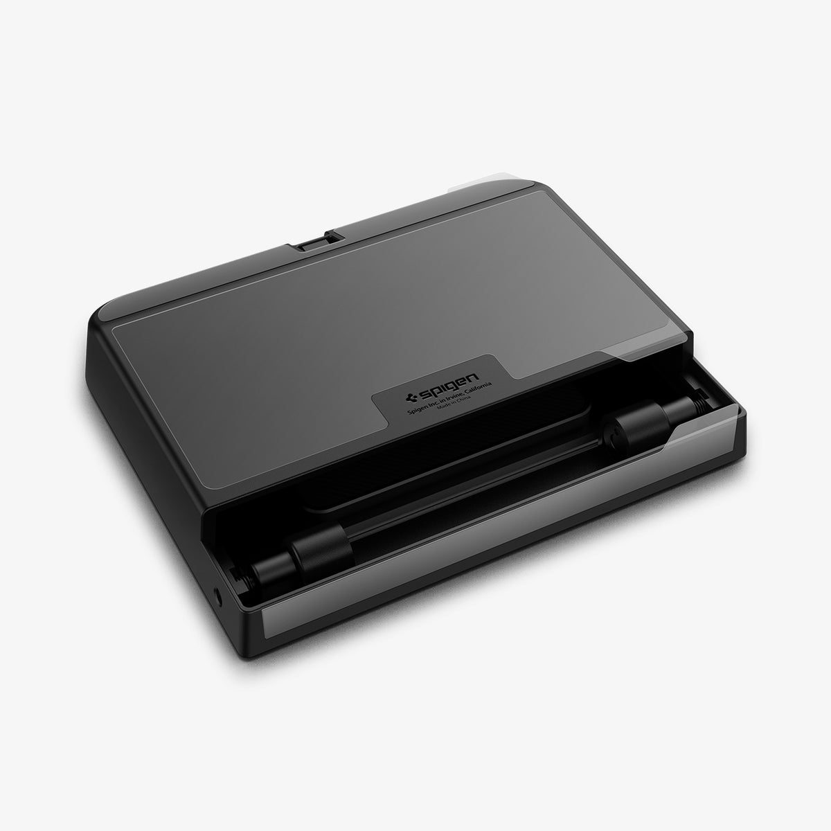 ACP09216 - Jeep Series -  Center Console Hidden Storage Box | JO221 showing back with spigen logo.