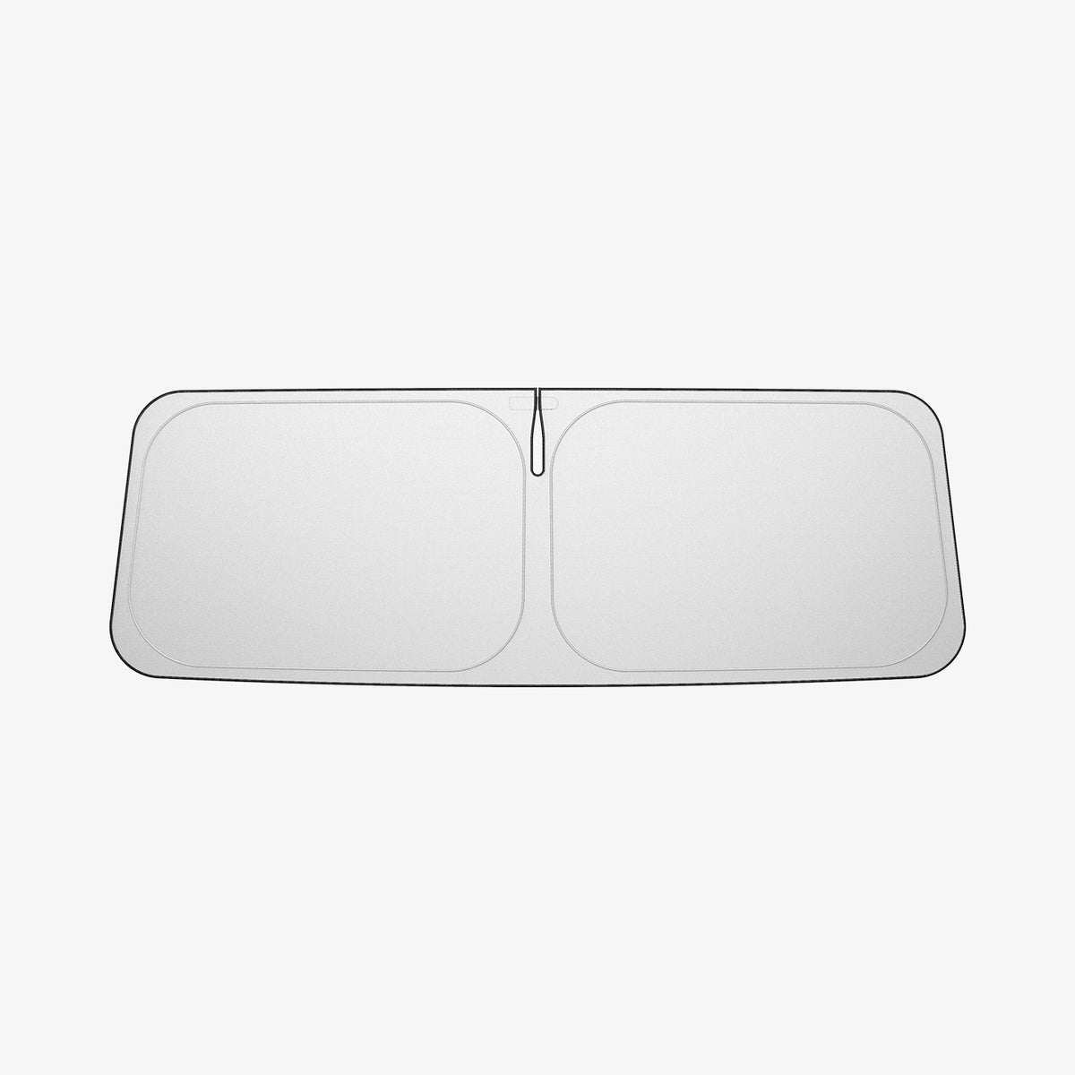 ACP09110 - Wrangler (2024) CryoShade JO260 in Black showing the front of the sunshade