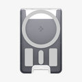 AFA07398 - MagSafe Card Holder Classic C1 (MagFit) in Graphite showing the back