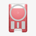 AFA07399 - MagSafe Card Holder Classic C1 (MagFit) in Ruby showing the back