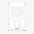 AFA07148 - Ultra Hybrid MagFit Wallet (MagFit) in Crystal Clear showing the back