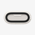 ACS07974 - Google TV Streamer Mount (4K) Silicone Fit in Porcelain showing the inner and sides