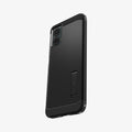 ACS07767 - Moto G 5G (2024) Case Tough Armor in Black showing the back, partial side and bottom