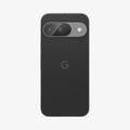 AGL08443 - Pixel 9 Case Optik EZ Fit Lens Protector in Crystal Clear showing the back with lens protector installed