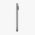 AGL08443 - Pixel 9 Case Optik EZ Fit Lens Protector in Crystal Clear showing the side with volume buttons
