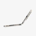 ACS07588 - Pixel 9 Pro Fold Case Ultra Hybrid in Crystal Clear showing the bottom half open