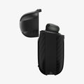 ACS07649 - Pixel Buds Pro 2 Case Enzo Aramid in Matte Black showing the side, top open