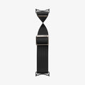 AMP07601 - Pixel Watch 4 (45mm) Lite Fit Watch Band in black showing the watch band bending slightly to show flexibility