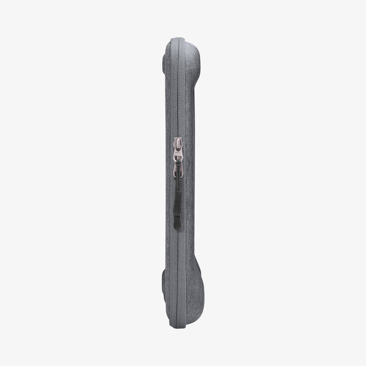 AGP10197 - Nintendo Switch 2 Klasden Pouch 2 in Charcoal Gray showing the side