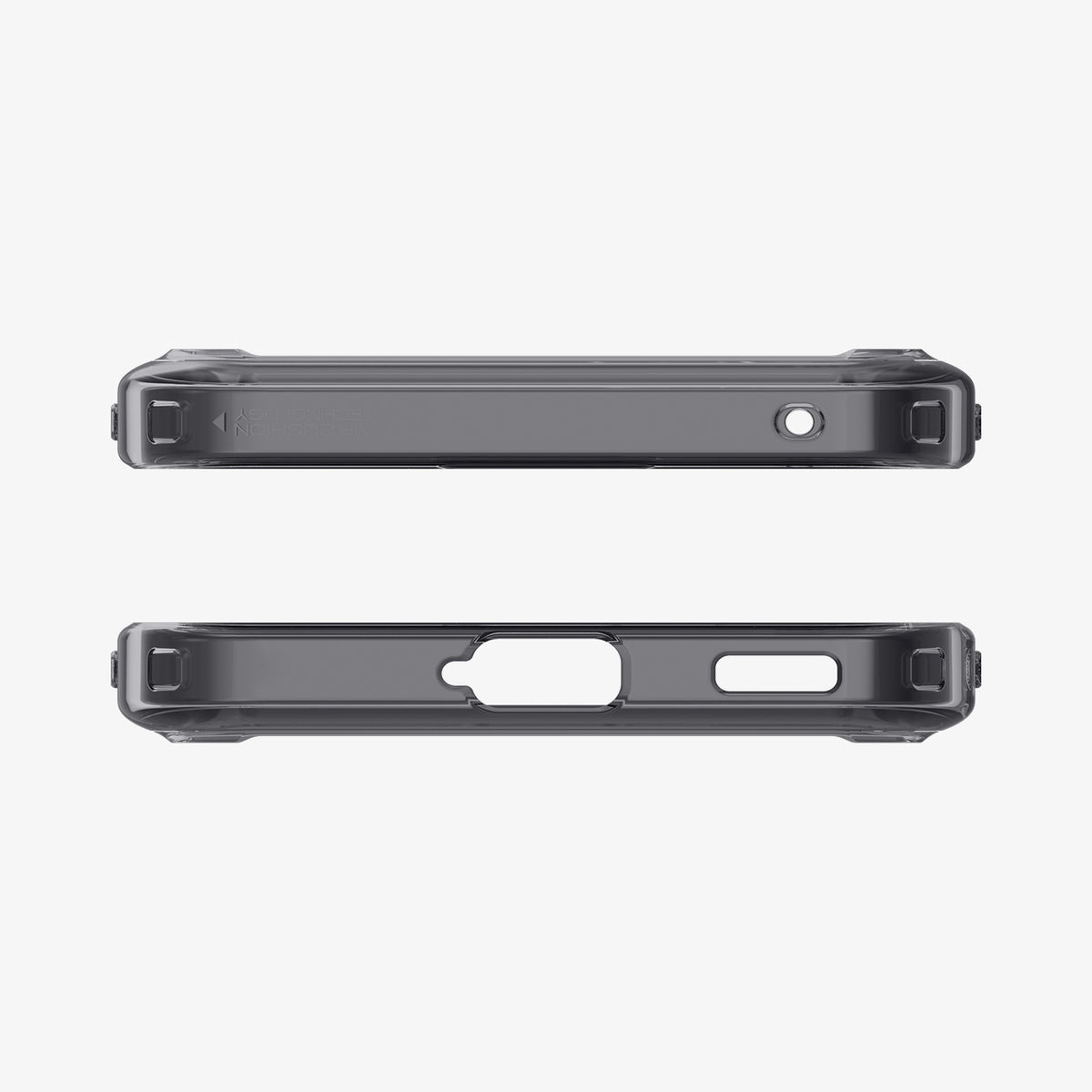 ACS06542 - Nothing Phone 2 Case Ultra Hybrid showing the top and bottom