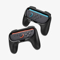 AGP10162 - Nintendo Switch Joy-Con Grip | NS100 in Black showing the front and partial bottom