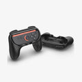 AGP10162 - Nintendo Switch Joy-Con Grip | NS100 in Black showing the front, partial top and inner 