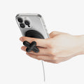 AMP10137 - O-Mag Charging Grip (MagFit) | OM107 in Black showing grip with the hand
