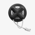 AMP10137 - O-Mag Charging Grip (MagFit) | OM107 in Black showing cable with back part