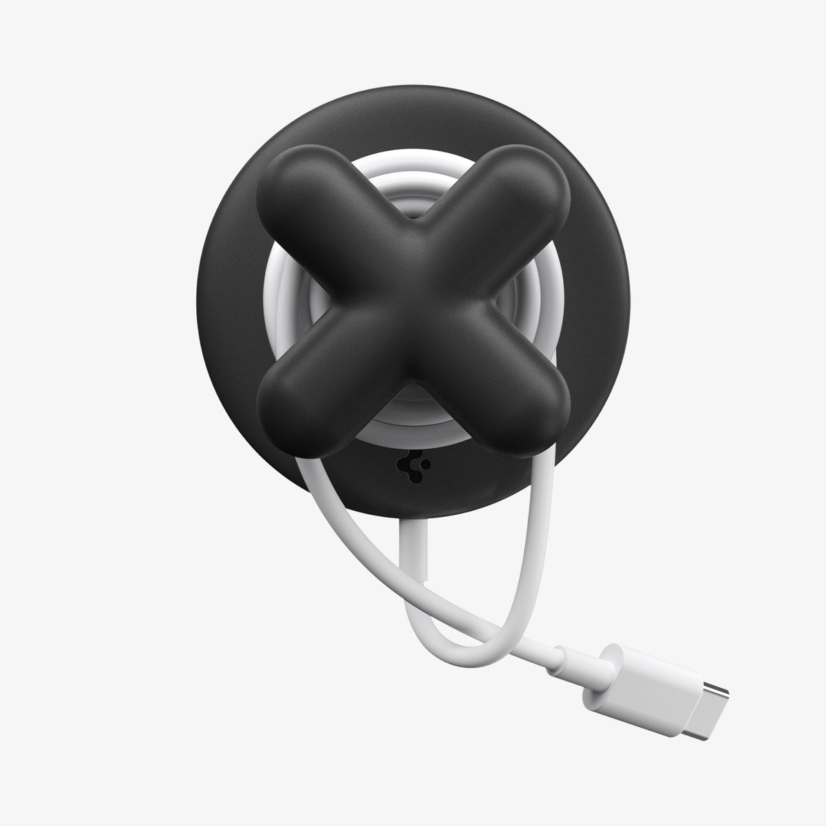 AMP10137 - O-Mag Charging Grip (MagFit) | OM107 in Black showing cable with back part