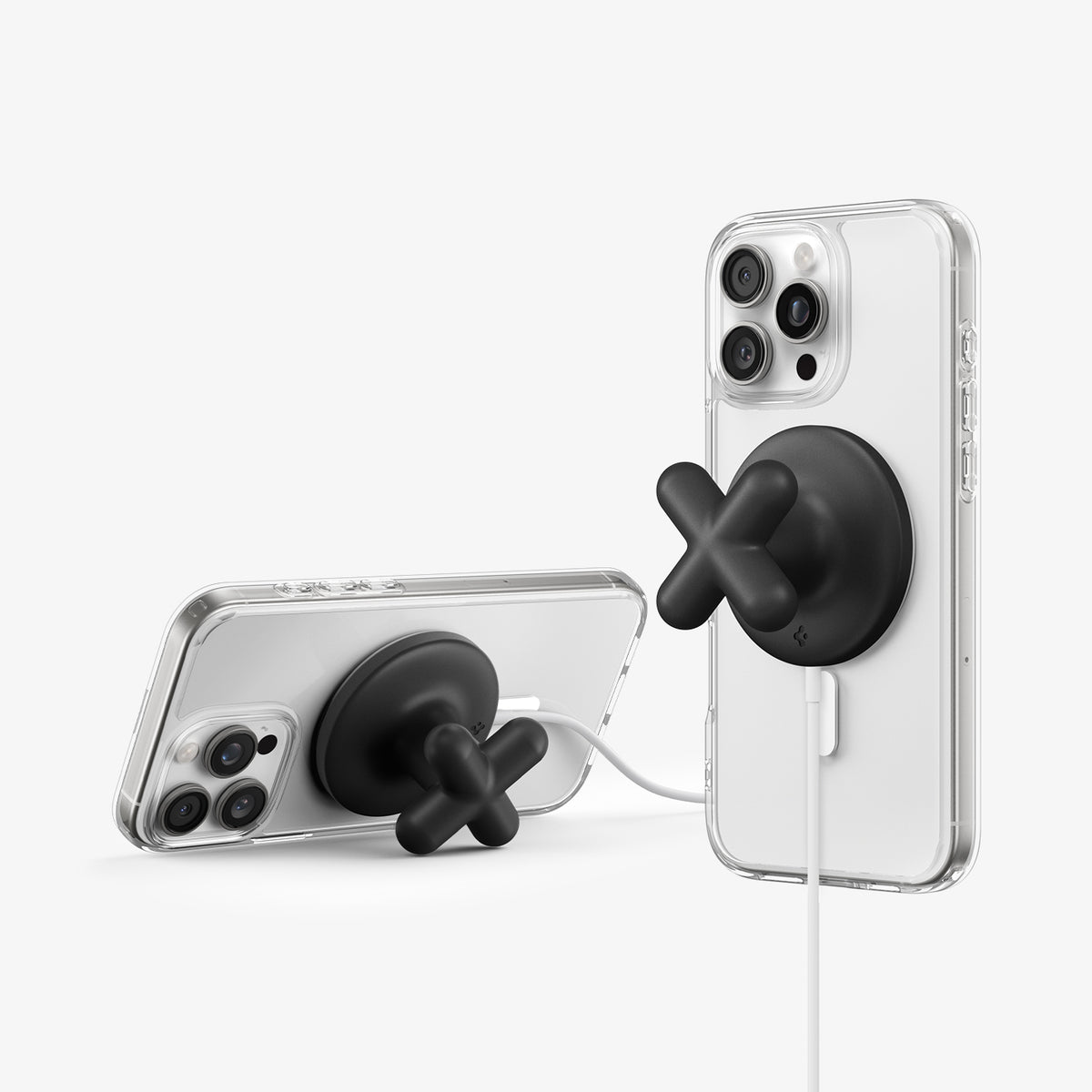 AMP10137 - O-Mag Charging Grip (MagFit) | OM107 in Black showing back with grip