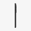 ACS07375 - OnePlus 12 Case Liquid Air in Matte Black showing the side with side buttons