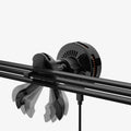 ACP10511 - Spigen Essential Qi2.2 Hook Car Mount (Mag Fit) showing the mount being installed on airvent