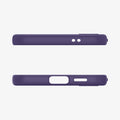 ACS07451  - Galaxy S24 Case Liquid Air in Deep Purple showing the top and bottom