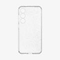 ACS07345 - Galaxy S24 Case Liquid Crystal Glitter in Crystal Quartz showing the inner of a transparent case