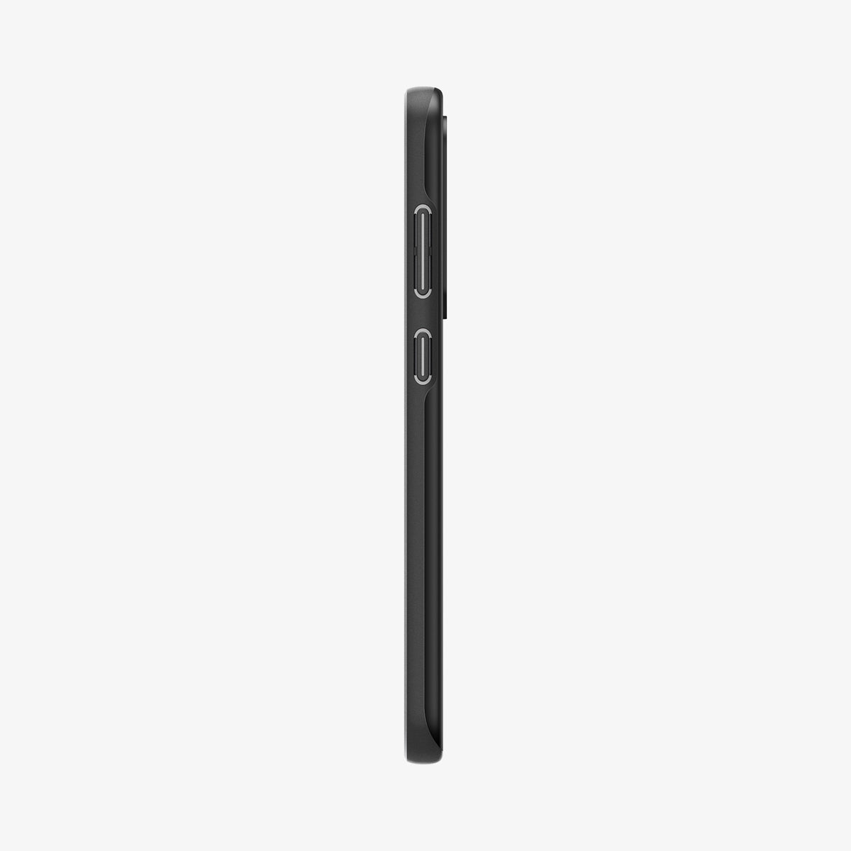 ACS06363 - Galaxy S23 FE Case Thin Fit in black showing the side