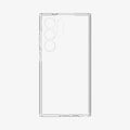 ACS07283 - Galaxy S24 Ultra Case Liquid Crystal in Crystal Clear showing the back of a clear case