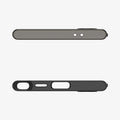 ACS07305 - Galaxy S24 Ultra Case Neo Hybrid in Gunmetal showing the top and bottom