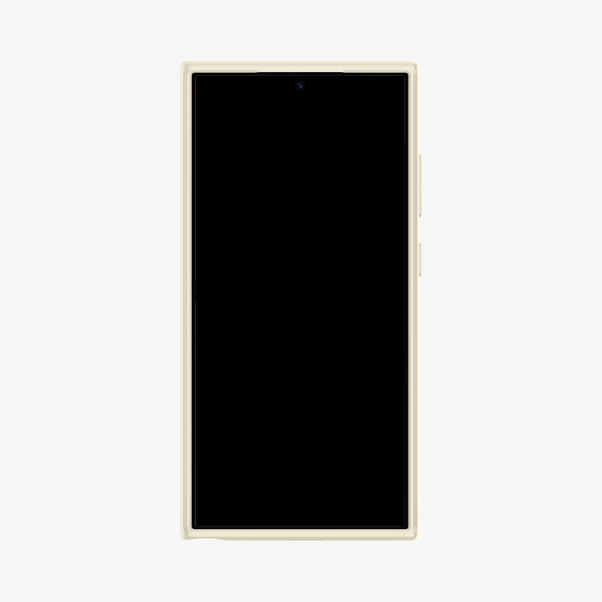 ACS07415 - Galaxy S24 Ultra Case Ultra Hybrid in Mute Beige showing the front