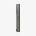 ACS07821 - Galaxy Z Fold 6 Case Slim Armor Pro in Gunmetal showing the hinge
