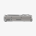 ACS07813 - Galaxy Z Fold 6 Case Ultra Hybrid Pro in Crystal Clear showing the top folded