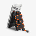 AFA10552 - Tiefit Card Holder (MagFit) in Black showing stand