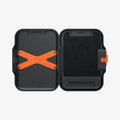 AFA07617 - MagSafe Card Holder Tintap (MagFit) in Black showing the inner