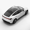 ACP09568 - Model Y (2025) CryoShade Sunroof in Gray showing the top and partial side of the tesla