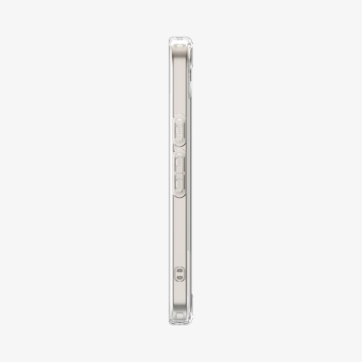 ACS11279 - Pixel 10a Ultra Hybrid in Crystal Clear showing the side