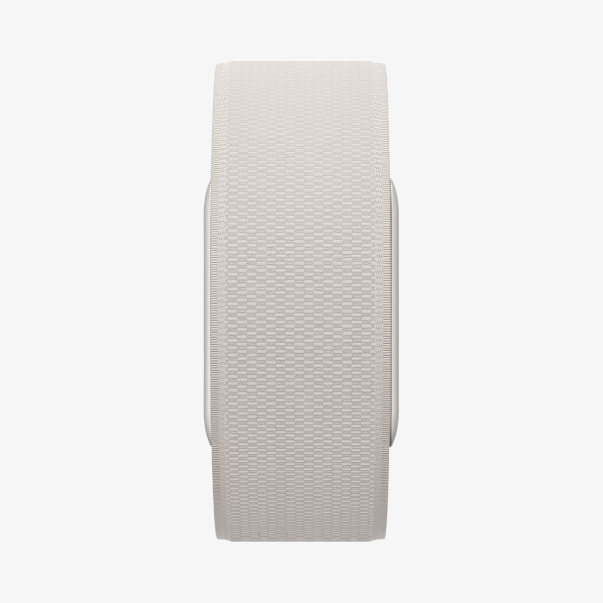 AMP10188 - WHOOP 5.0 fabric band starlight front view highlighting textured woven surface slim profile and minimalist design for all day wear