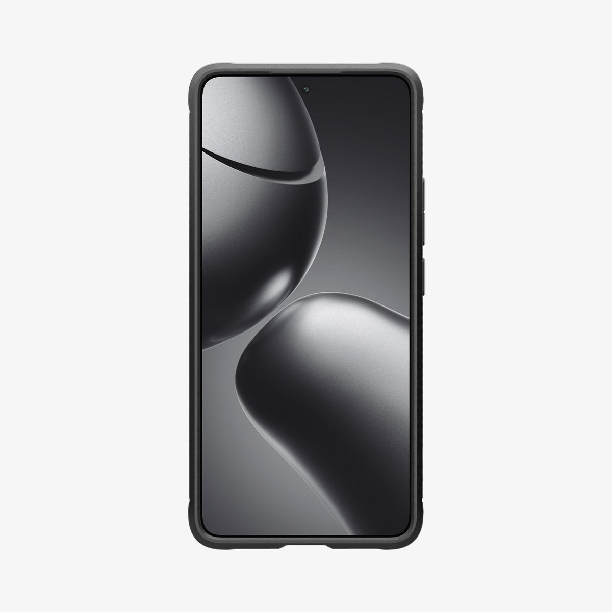 ACS08857 - Xiaomi 14T Case Rugged Armor in Matte Black showing the front