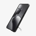 ACS08857 - Xiaomi 14T Case Rugged Armor in Matte Black showing the front and partial side