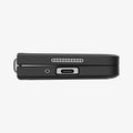 ACS05108 - Galaxy Z Fold 4 Series Slim Armor Slot Case in Black showing the bottom of folded case