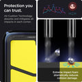 ACS03059 - Galaxy S21 FE Tough Armor Case in black protection you can trust. air cushion technology absorbs and mitigates all impacts in each corner.