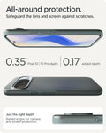 ACS09724 - Pixel 10 Pro XL Thin Fit (MagFit) in Sage Green showing all around protection. safeguard the lens and screen against scratches.